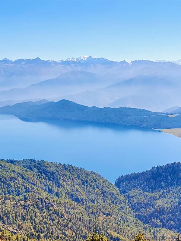 Enjoy the view at serene Rara Lake