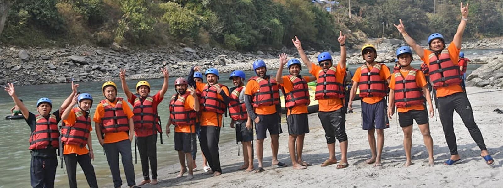 Exploring the Karnali River through white water rafting